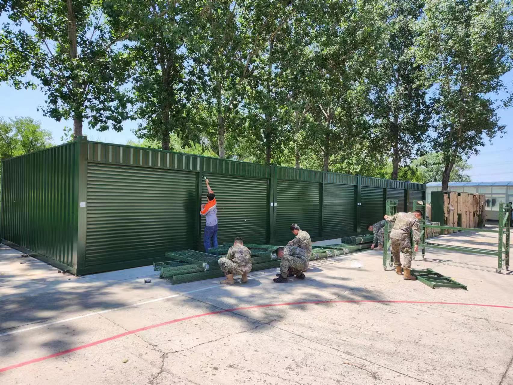 武警北京總隊執勤某支隊集裝箱